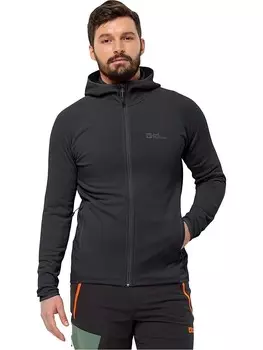 Флисовая куртка Jack Wolfskin Fleecejacke Baiselberg, черный