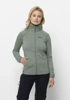 Флисовая куртка Jack Wolfskin "FORTBERG FZ W", зеленый