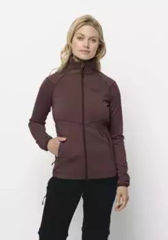 Флисовая куртка Jack Wolfskin "FORTBERG FZ W", бордовый