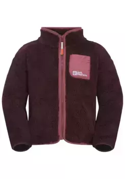 Флисовая куртка Jack Wolfskin "GLEELY FLEECE JACKET K", цвет Boysenberry