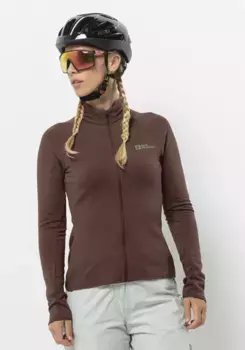 Флисовая куртка Jack Wolfskin "GRAVEX THERMO FZ W", цвет Dark-Rust