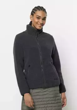 Флисовая куртка Jack Wolfskin "HIGH CLOUD JACKET W", цвет Grafit
