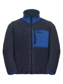 Флисовая куртка Jack Wolfskin Ice Curl, темно синий