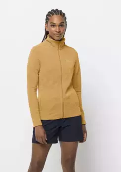 Флисовая куртка Jack Wolfskin "MODESTO JACKET W", желтый