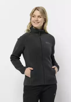 Флисовая куртка Jack Wolfskin "MOONRISE FZ W", черный