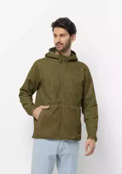 Флисовая куртка Jack Wolfskin "TANNENSPUR HOODED JKT M", с капюшоном, цвет Cottage