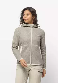 Флисовая куртка Jack Wolfskin "TANNENSPUR JKT W", белый