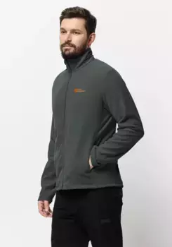 Флисовая куртка Jack Wolfskin "TAUNUS FZ M", цвет Black-Olive