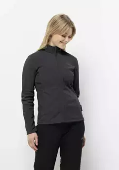 Флисовая куртка Jack Wolfskin "TAUNUS FZ W", черный