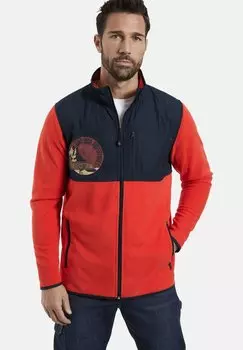 Флисовая куртка Jan Vanderstorm, оранжевый