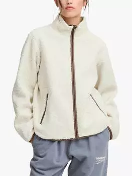 Флисовая куртка jcbebe burnout на полной молнии The Jogg Concept, белый