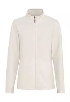 Флисовая куртка "Элла", воротник стойка, женская GALERIA essentials, кремовый