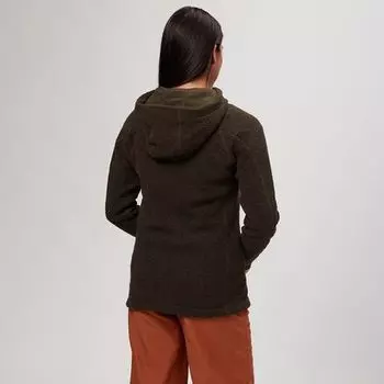 Флисовая куртка Kaitum женская Fjallraven, темно-зеленый