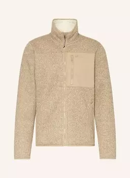 Флисовая куртка камин Jack Wolfskin, бежевый