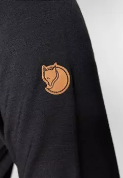Флисовая куртка KEB FLEECE HOODIE W Fjllrven, черный