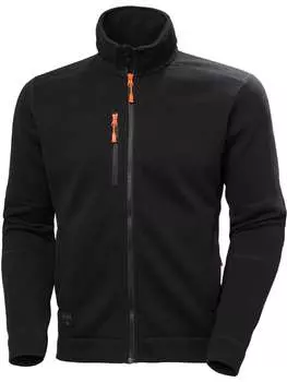 Флисовая куртка Kensington Knit Fleece Jacket Helly Hansen, черный