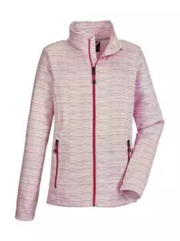 Флисовая куртка Killtec "KOS 201 GRLS KNTFLC JCKT", розовый