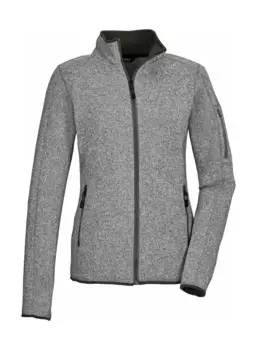 Флисовая куртка Killtec "KOW 111 WMN KNT FLC JCKT", серый