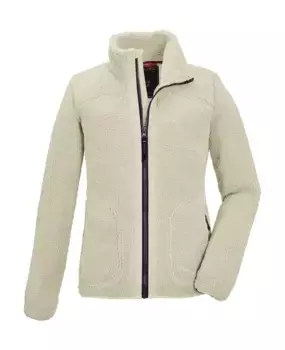 Флисовая куртка Killtec "KOW 137 GRLS FLC JCKT", белый