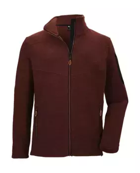 Флисовая куртка Killtec "KOW 28 MN KNTFLC JCKT", красный