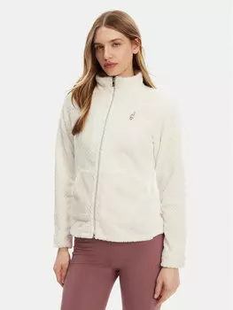 Флисовая куртка классического кроя Becco Aulp, белый