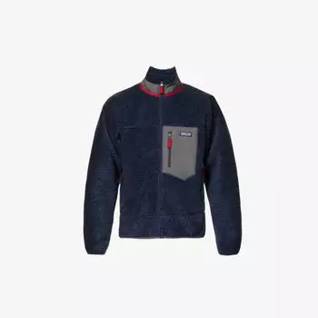 Флисовая куртка классического кроя Retro-X с контрастными карманами Patagonia, красный