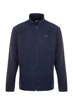 Флисовая куртка-кокон с практичной кулиской WHISTLER, цвет Navy Blazer