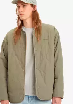 Флисовая куртка Levi's "ABBOTTS REV FILLED CARDI G", куртка 2в1 - двусторонняя куртка, цвет Smokey Olive
