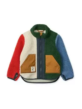 Флисовая куртка Liewood Noam Pile, зеленый