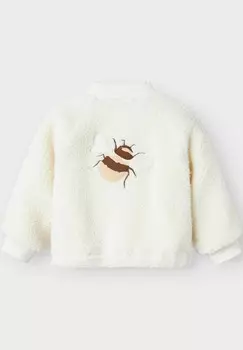 Флисовая куртка Lil' Atelier, кремовый