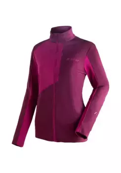 Флисовая куртка Maier Sports "Purga Jacket", женский средний слой, флис с начесом внутри, цвет Magenta