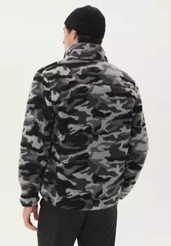 Флисовая куртка MALOGAN CAMO ZIP Matinique, черный