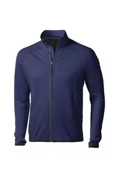 Флисовая куртка Mani Power на молнии во всю длину Elevate, темно-синий