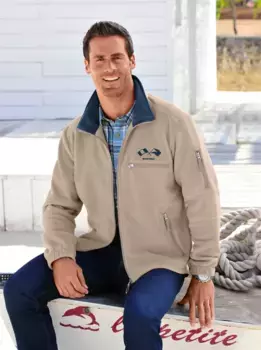 Флисовая куртка Marco Donati, бежевый