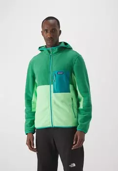 Флисовая куртка MICRODINI HOODY Patagonia, цвет glisten green