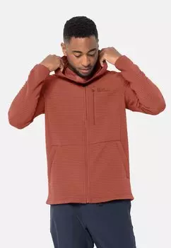 Флисовая куртка MODESTO Jack Wolfskin, цвет barn red