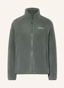 Флисовая куртка moonrise Jack Wolfskin, зеленый