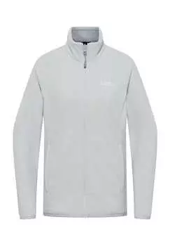 Флисовая куртка "Moonrise" воротник-стойка Polartec 200 Jack Wolfskin, серый