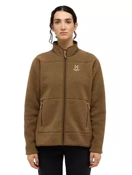 Флисовая куртка Mossa Pile Haglfs, светло-коричневый