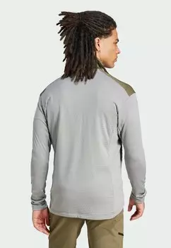 Флисовая куртка MULTI FULL Adidas Terrex, серый