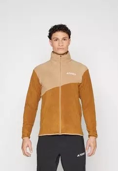 Флисовая куртка MULTI FULL ZIP Adidas Terrex, бронза