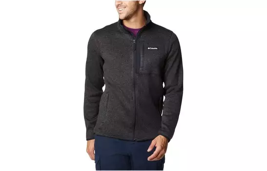 Флисовая куртка мужская черный Columbia