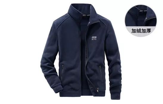 Флисовая куртка мужская Jeep Spirit, черный