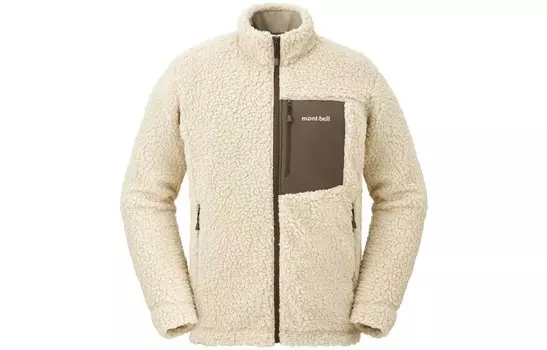 Флисовая куртка мужская Montbell, цвет DBN dark brown