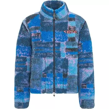 Флисовая куртка мужская синий Dior