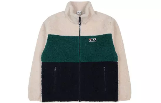 Флисовая куртка мужская зеленый Fila