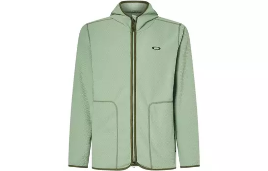 Флисовая куртка мужская зеленый Oakley