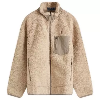 Флисовая куртка на молнии Polo Ralph Lauren, цвет adirondack heather