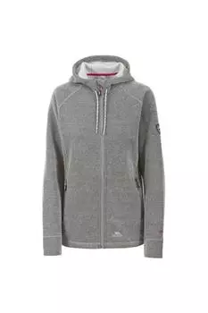 Флисовая куртка на молнии с капюшоном и молнией Whirlwind Trespass, серый