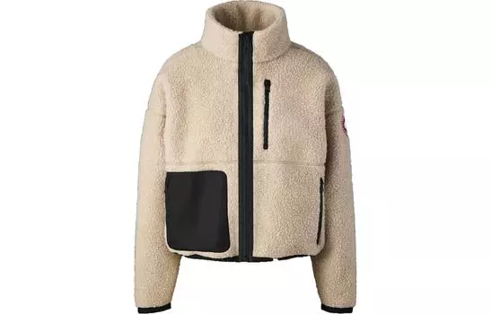 Флисовая куртка на молнии Simcoe Canada Goose, Camel